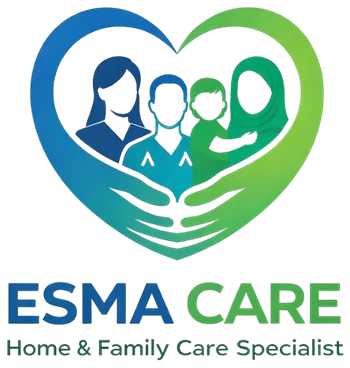 Logo EsmaCare, Home & Family Care Specialist